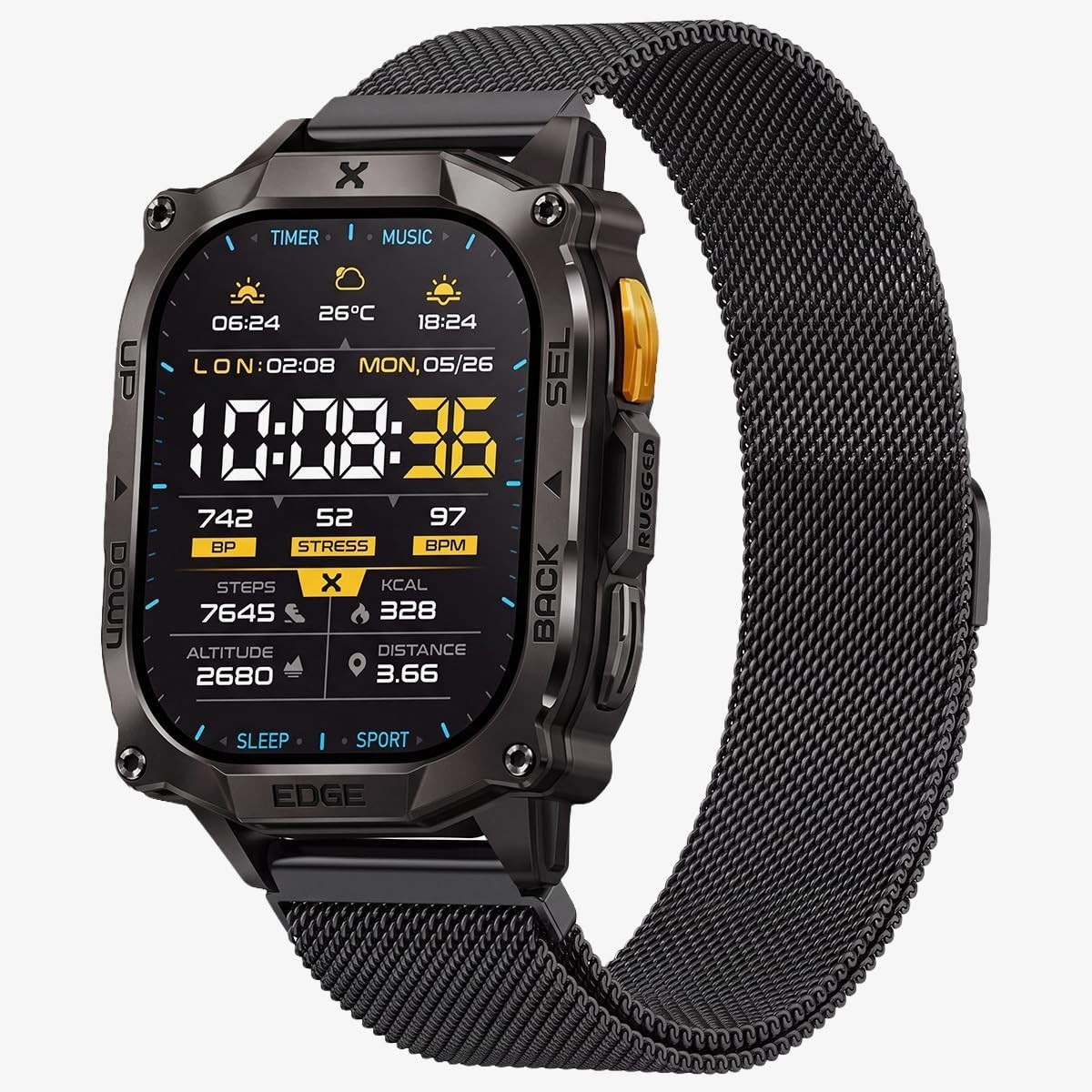 22mm Smartwatch Band 6 Pack Set – Durable & Adjustable