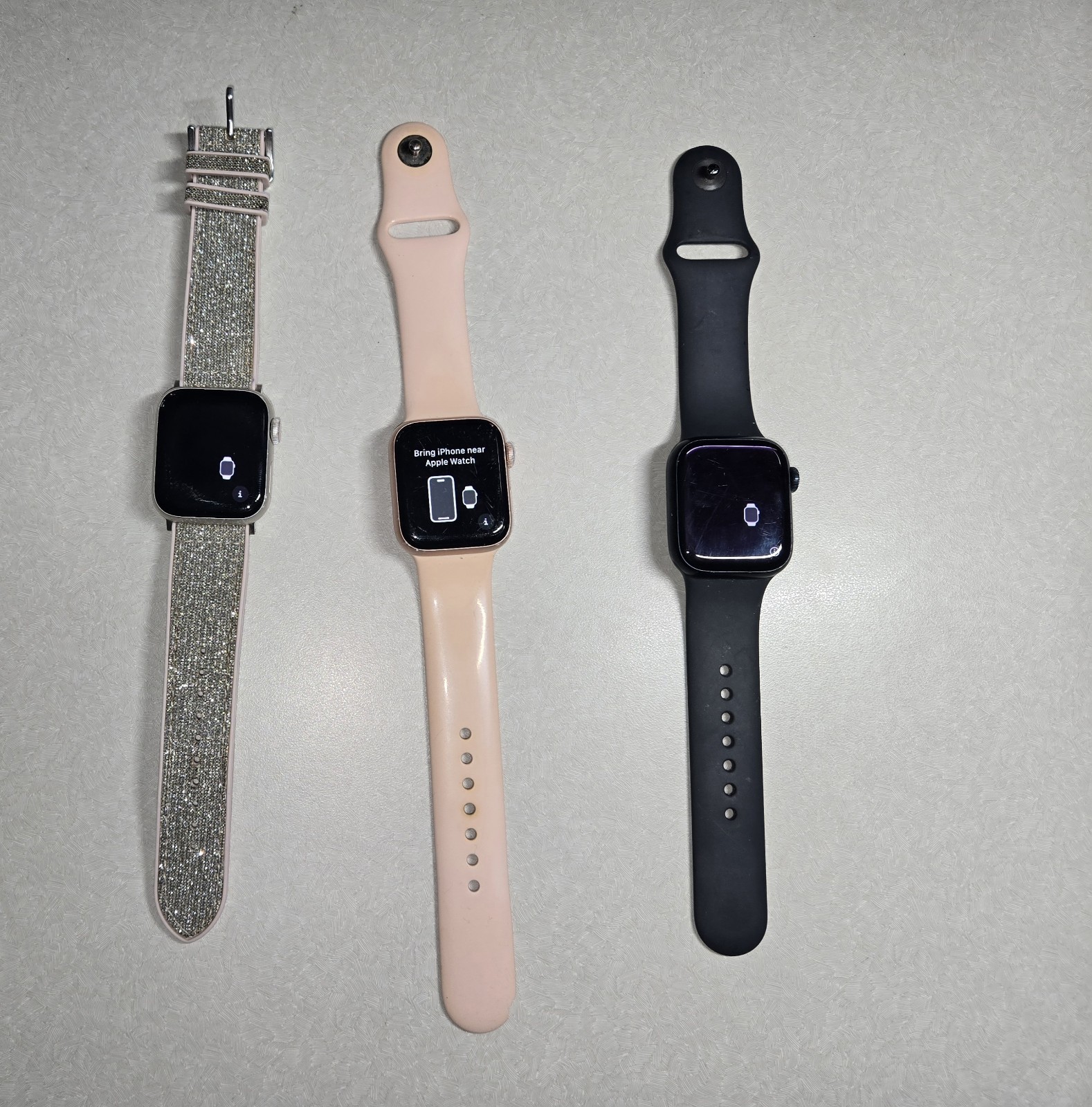 Apple Watch Bundle – Series 4, Series 7, And Watch SE With LTE *For Parts*