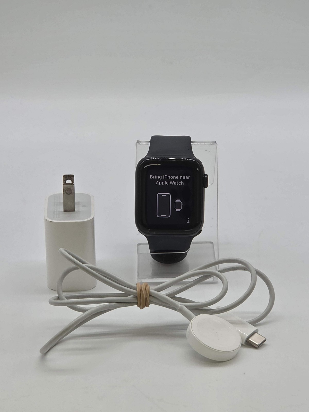 Apple Watch SE 2 A2727 44mm GPS+Cellular Midnight Aluminum Smart Watch