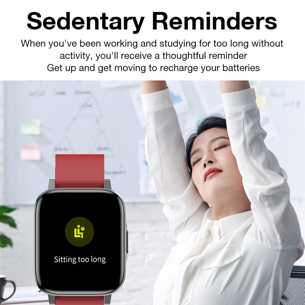 Sleep Monitor Smart Watch Sport Fitness Wristwatches Bluetooth Notification