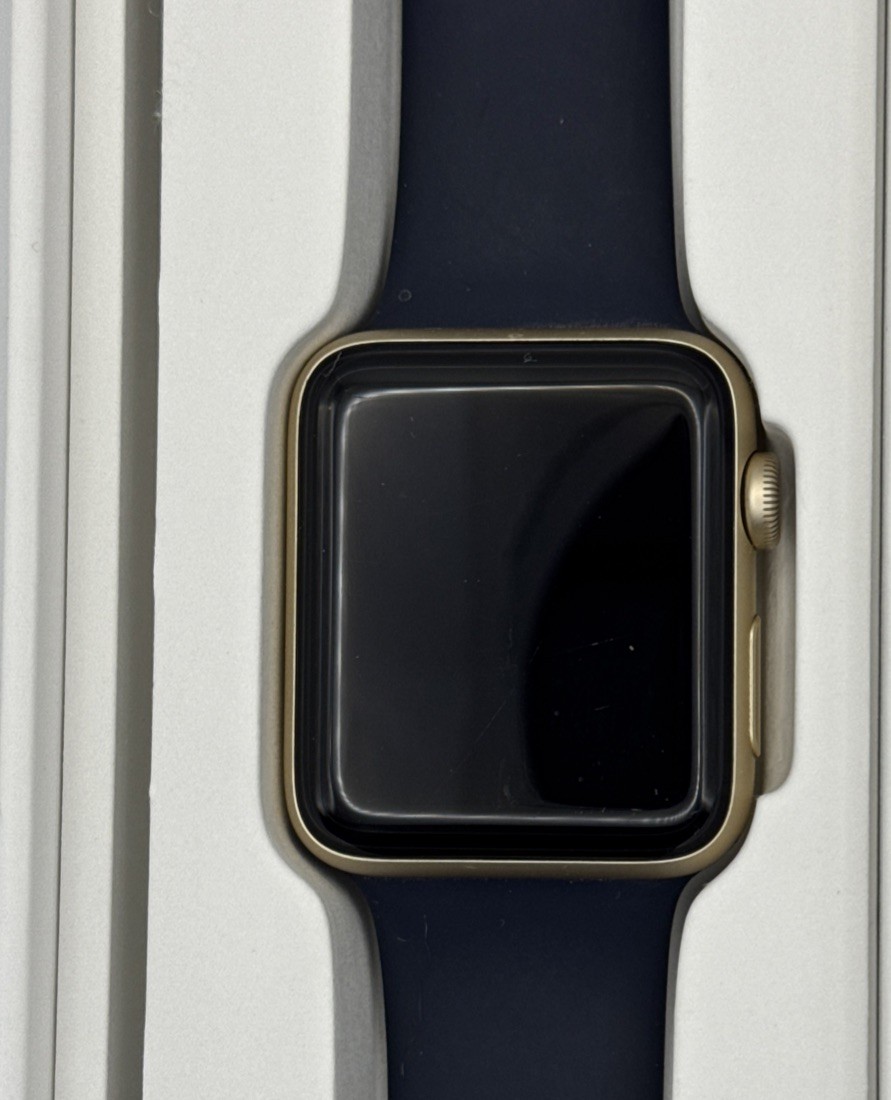 2 Apple Watch Series 2 – Space Gray Aluminum Case – Both 42mm Gold Aluminum