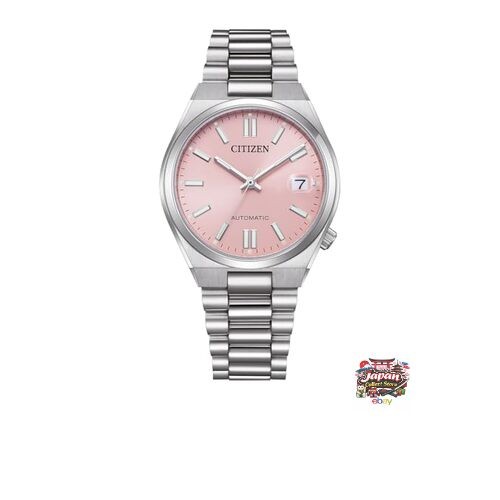 Citizen Tsuyosa NJ0200-50Z Automatic Pink Dial Stainless Steel Watch – 37mm
