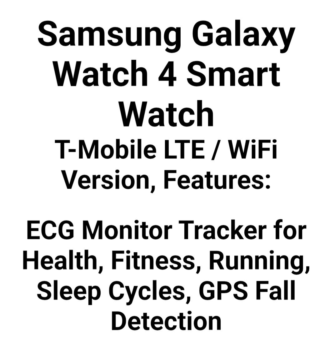 BRAND NEW Samsung Galaxy Watch4 R870/ Smart Watch Health Monitor Fitness Tracker