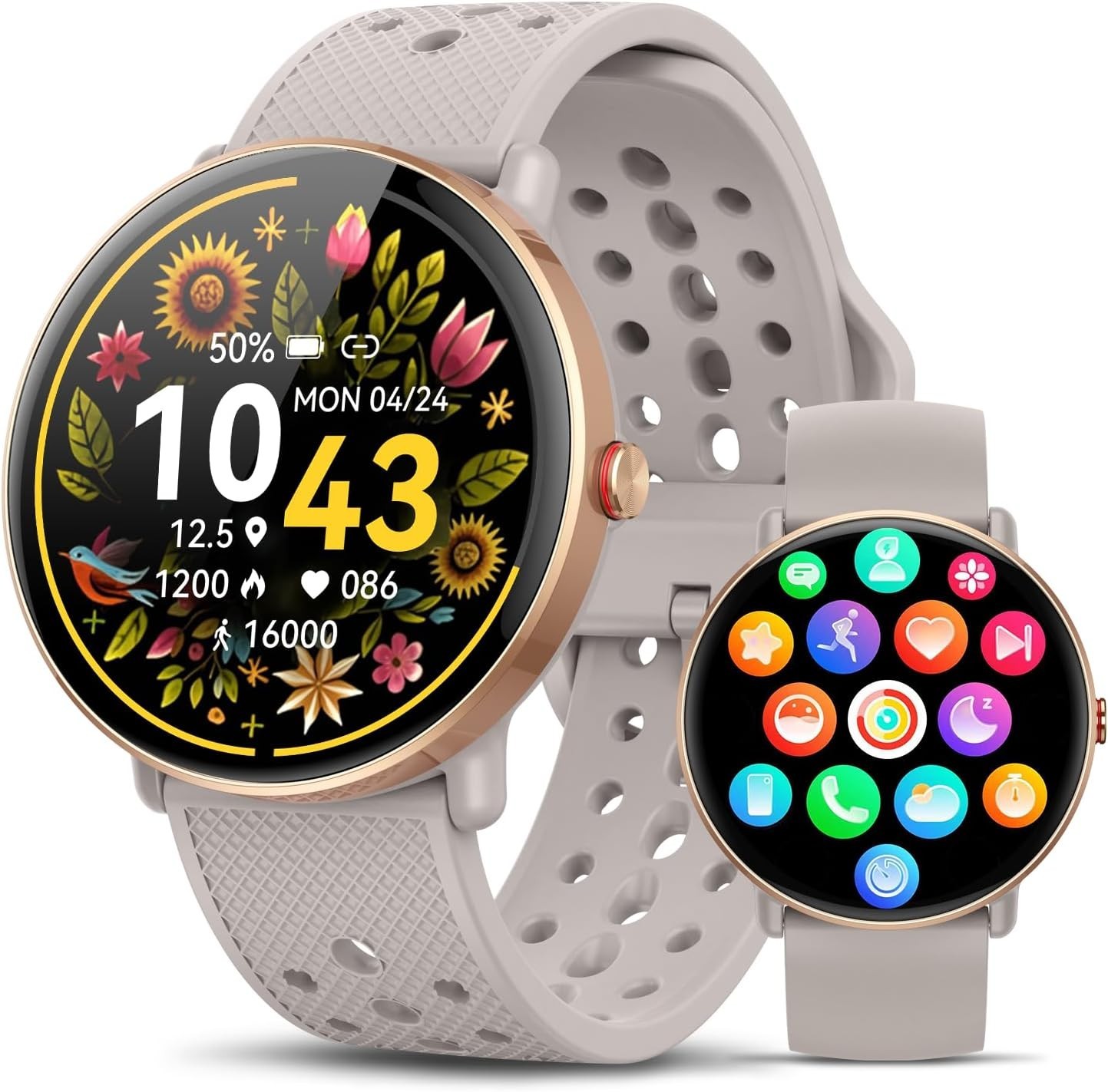 Reloj Inteligente Smart Watch Bluetooth De Mujer for iPhone iOS y Android