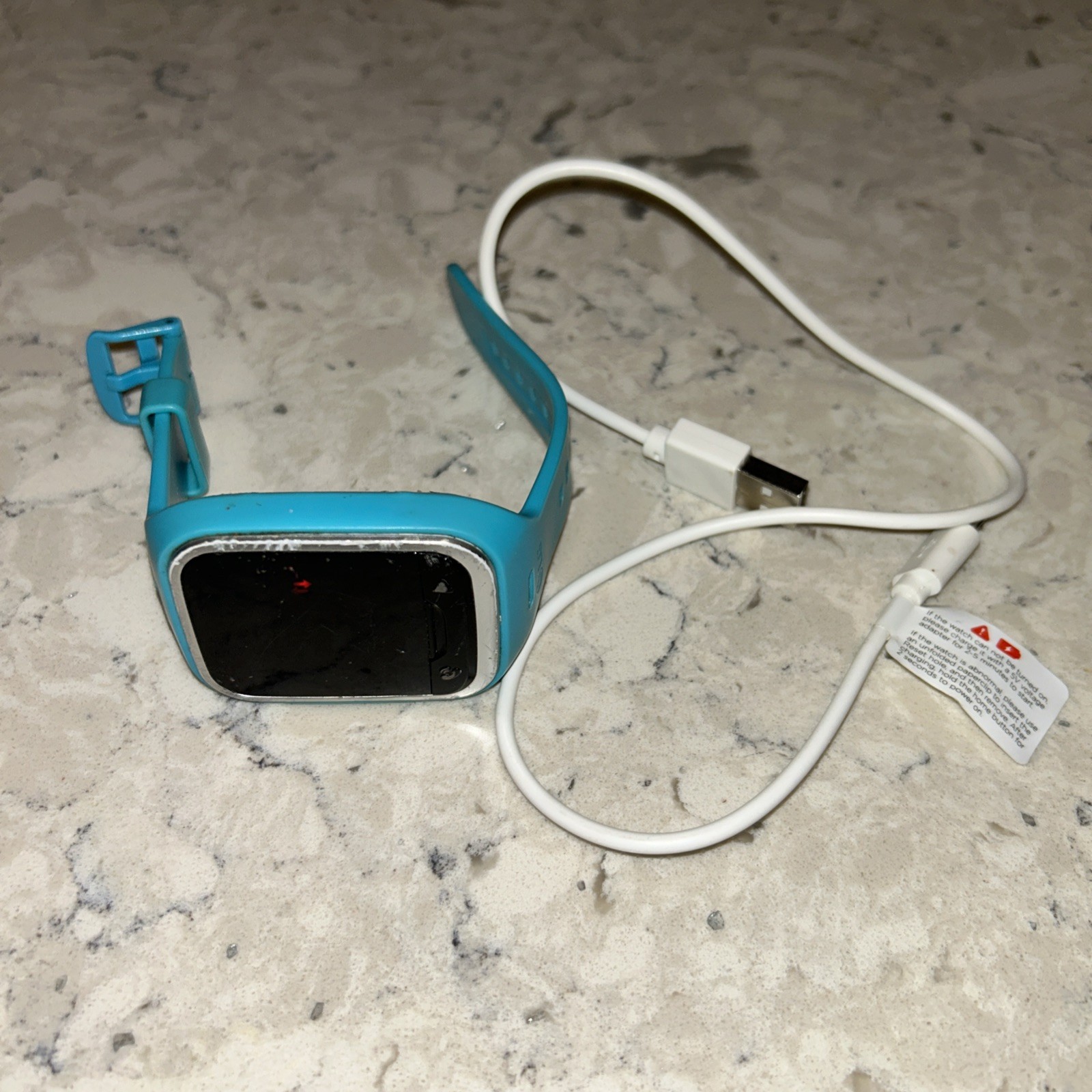 LG Verizon LG-VC110B GizmoPal 2 Blue Smart Watch For Kids With Cord