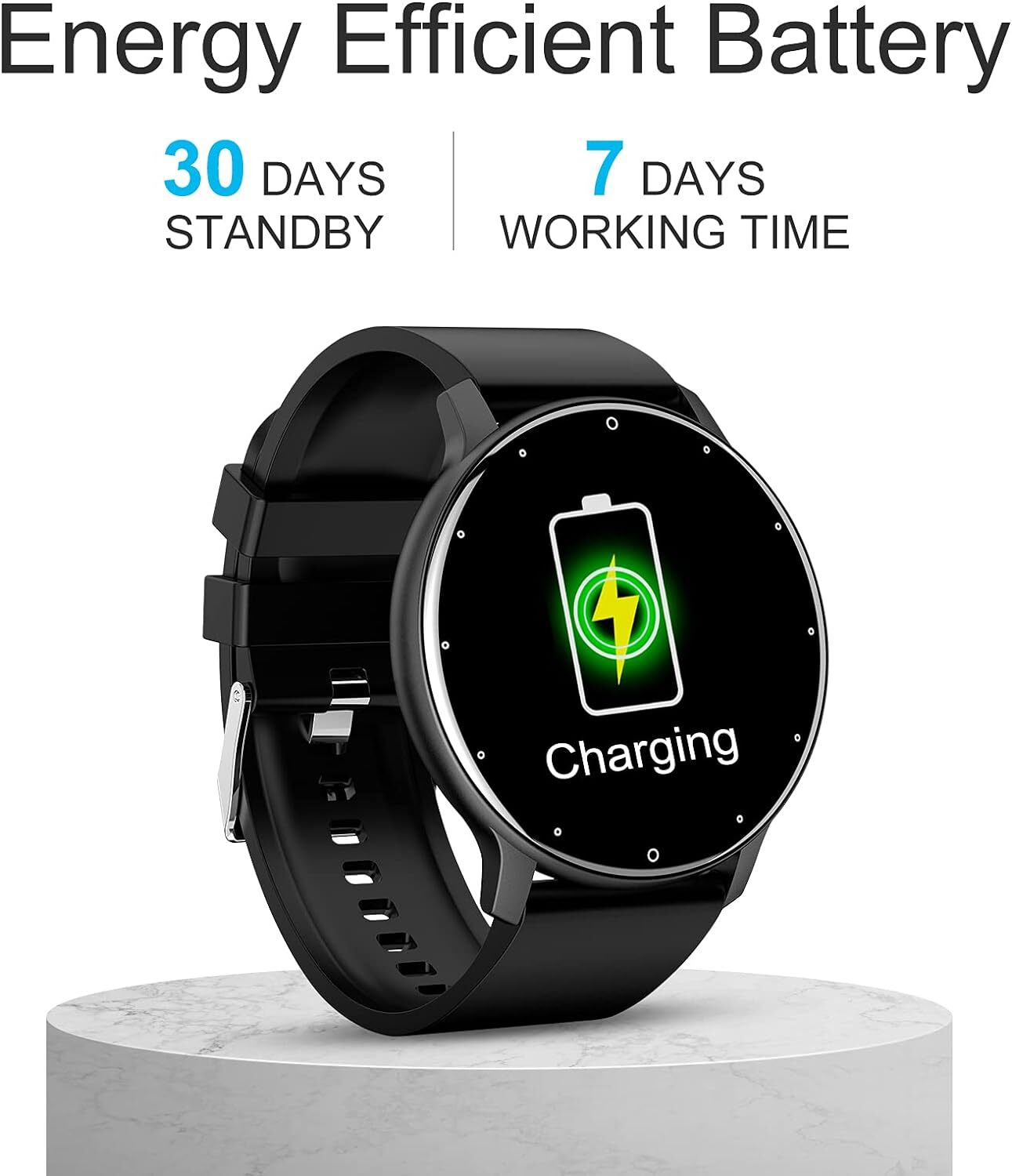 Fitness Gym Activity Tracker HD Touch Screen Smartwatch for Nokia G50