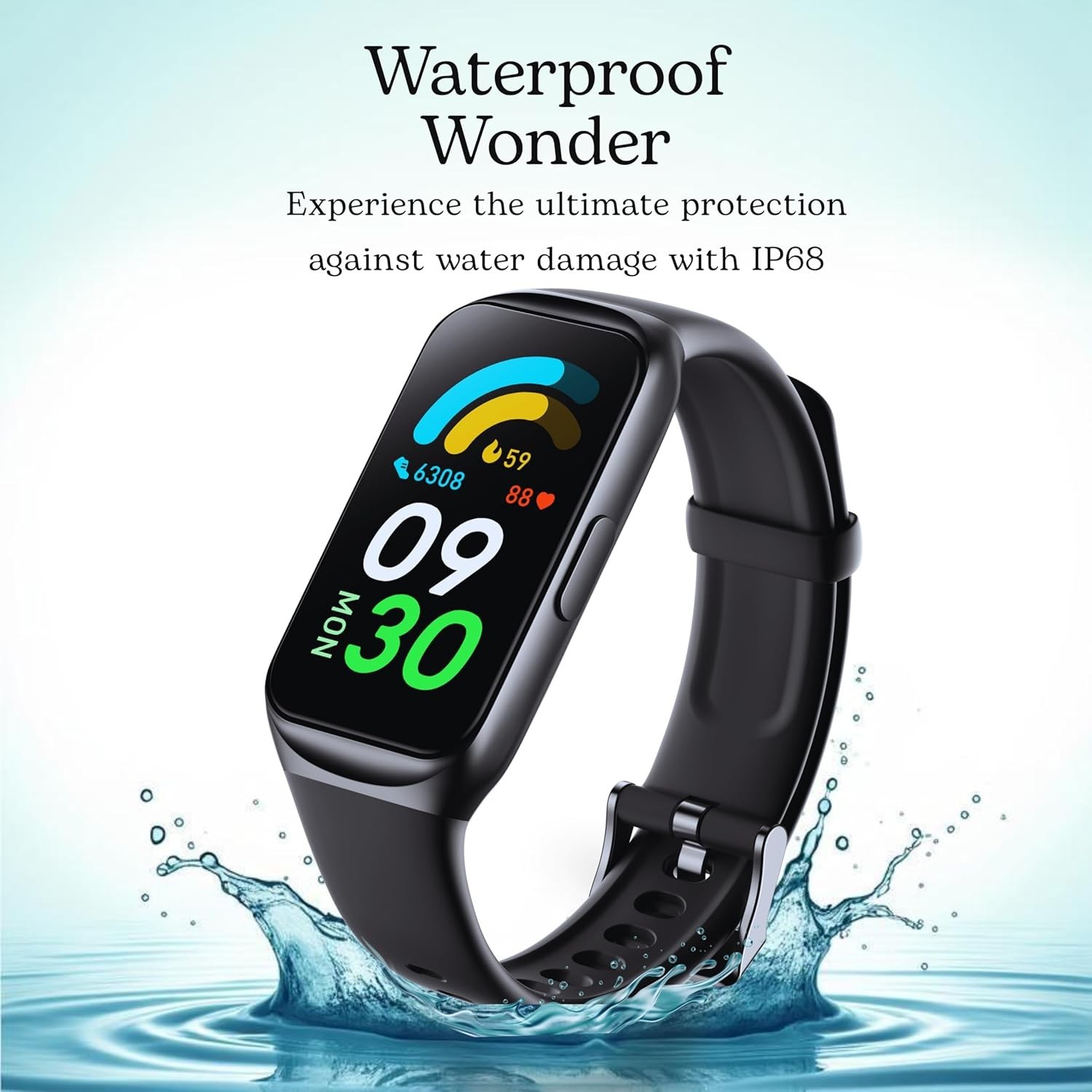 Bluetooth Smartwatch 1.47″ Screen 24H Health Monitor Sports Watch for Men Women