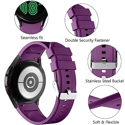 No Gap Band Strap Compatible with Samsung Galaxy Watch 7 44mm Sport 20mm Release