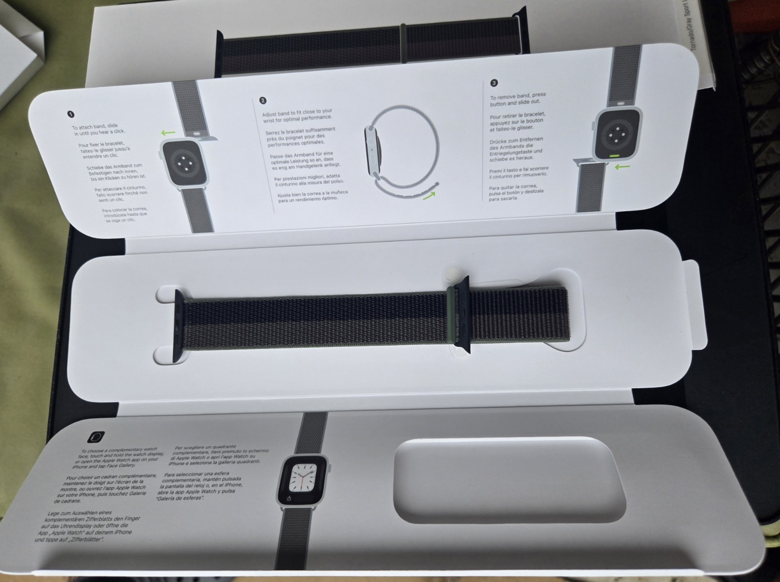 Apple Watch MKRT3LL/A SE 44mm SG ALU Tornado Gray Sport Loop