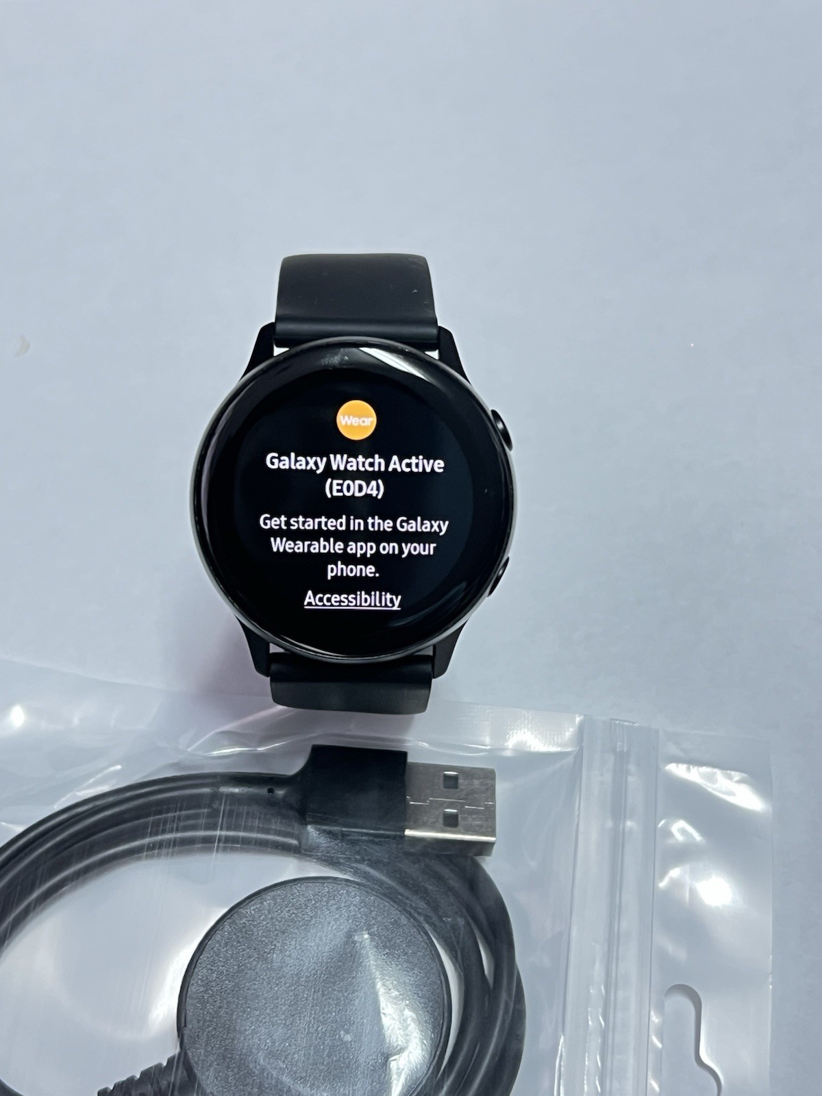 Samsung Galaxy Watch Active 40mm – black (SM-R500NZSAXAR)