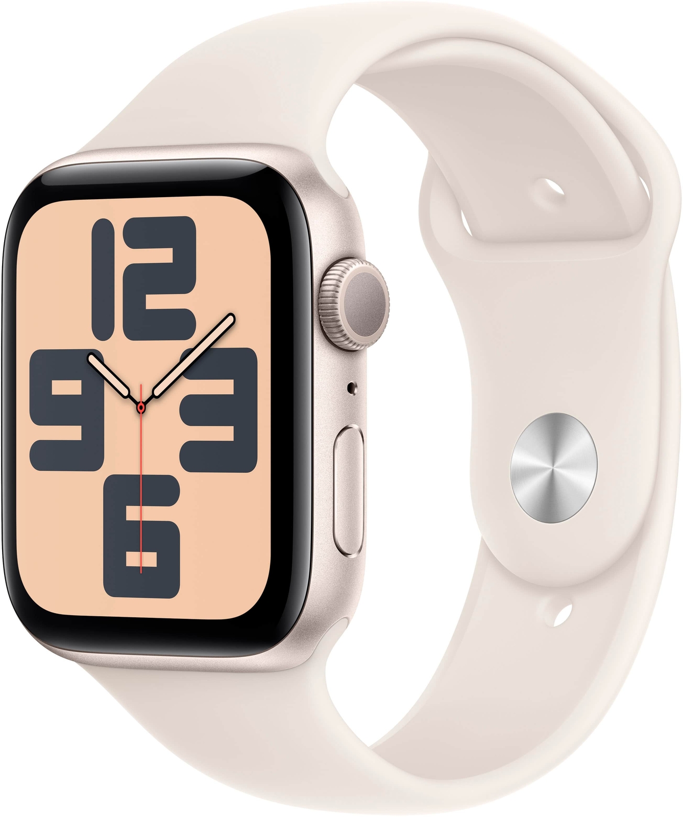 Apple Watch SE 2 44mm Starlight Aluminum – Starlight Sport Band MXEV3LL/A
