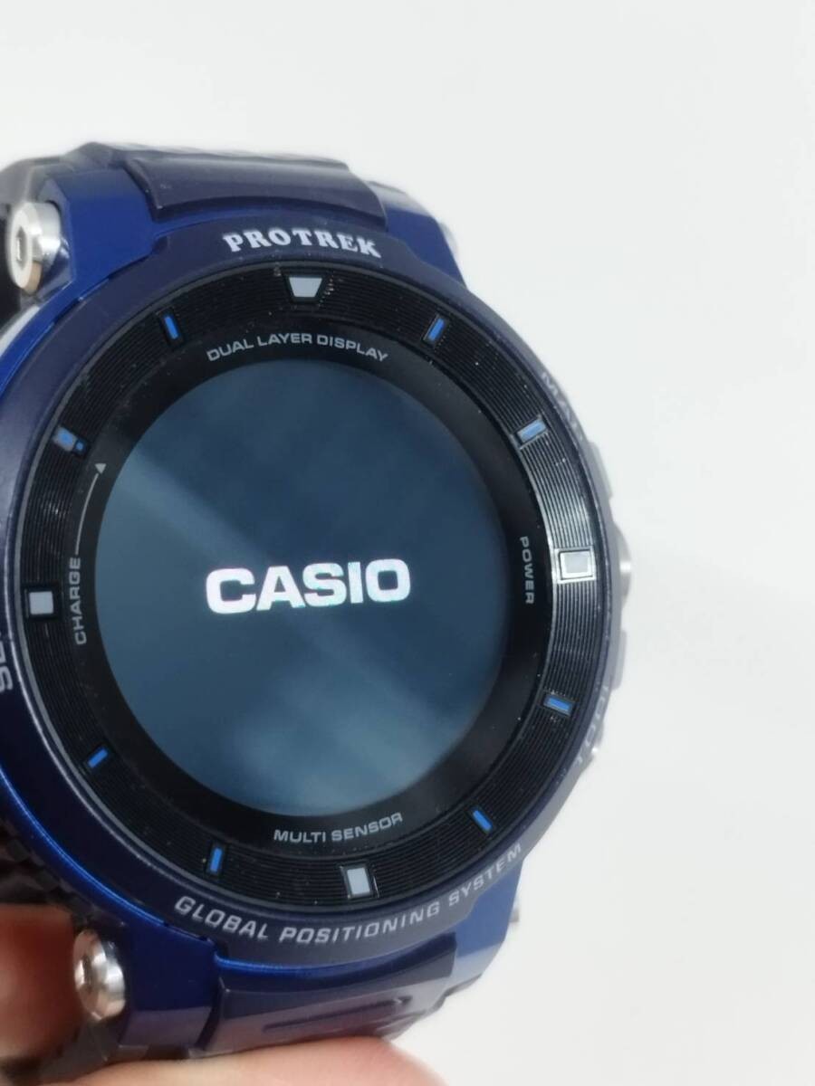 Casio WSD-F30 Pro Trek Quartz Unisex Smart Watch Black Dial Digital From Japan