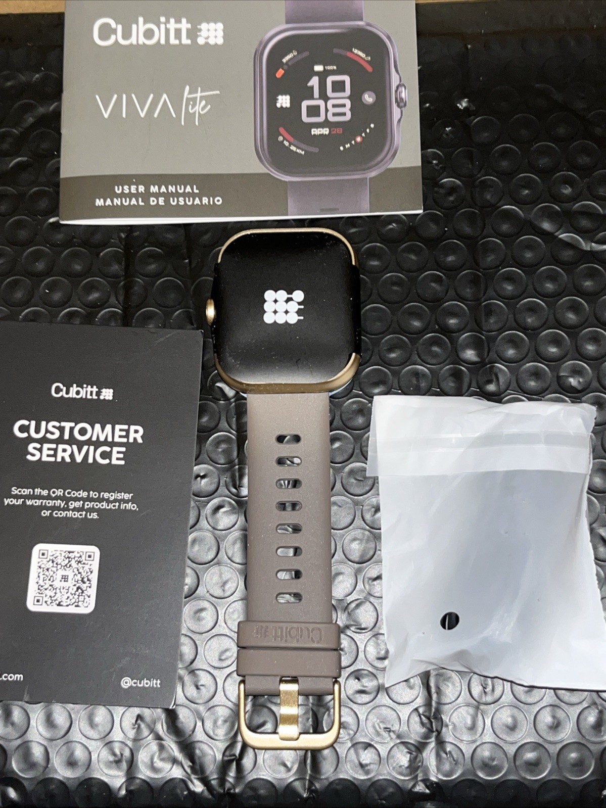 Cubitt VIVA Lite Smartwatch. With A Brilliant 1.85 AMOLED Display Brand New