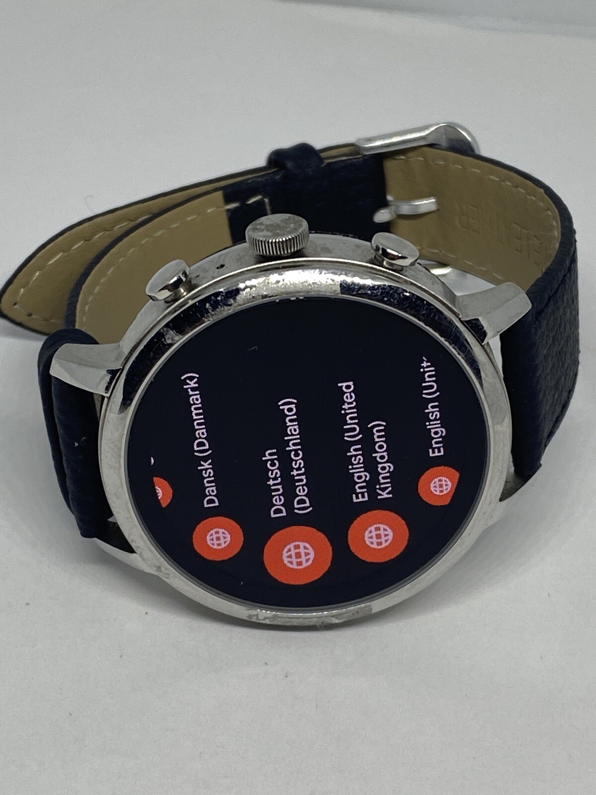 Fossil Gen 4 Authentic Digital Dial Smart Watch Custom Band FTW6011 AB468