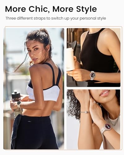 2025 Smart Watches for Women, Waterproof Fitness Tracker – Silver (Model G53)