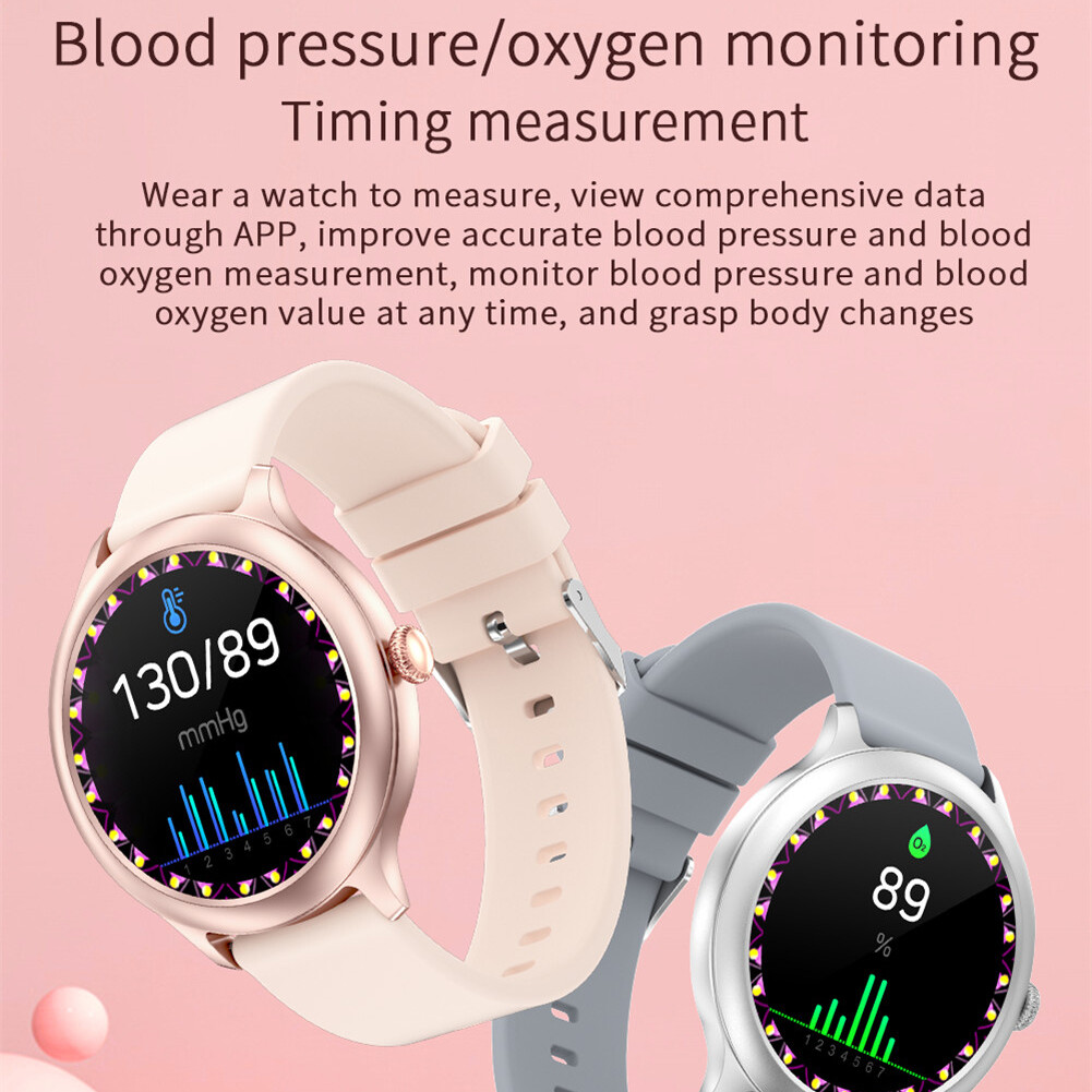 Ladies Women Smart Watch Luxury Stainless Steel Wristwatch For Women Girls Gifts