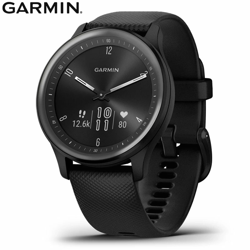 Garmin vivomove Sport Smartwatch Slate/Black Health Tracker 010-02566-40 TI