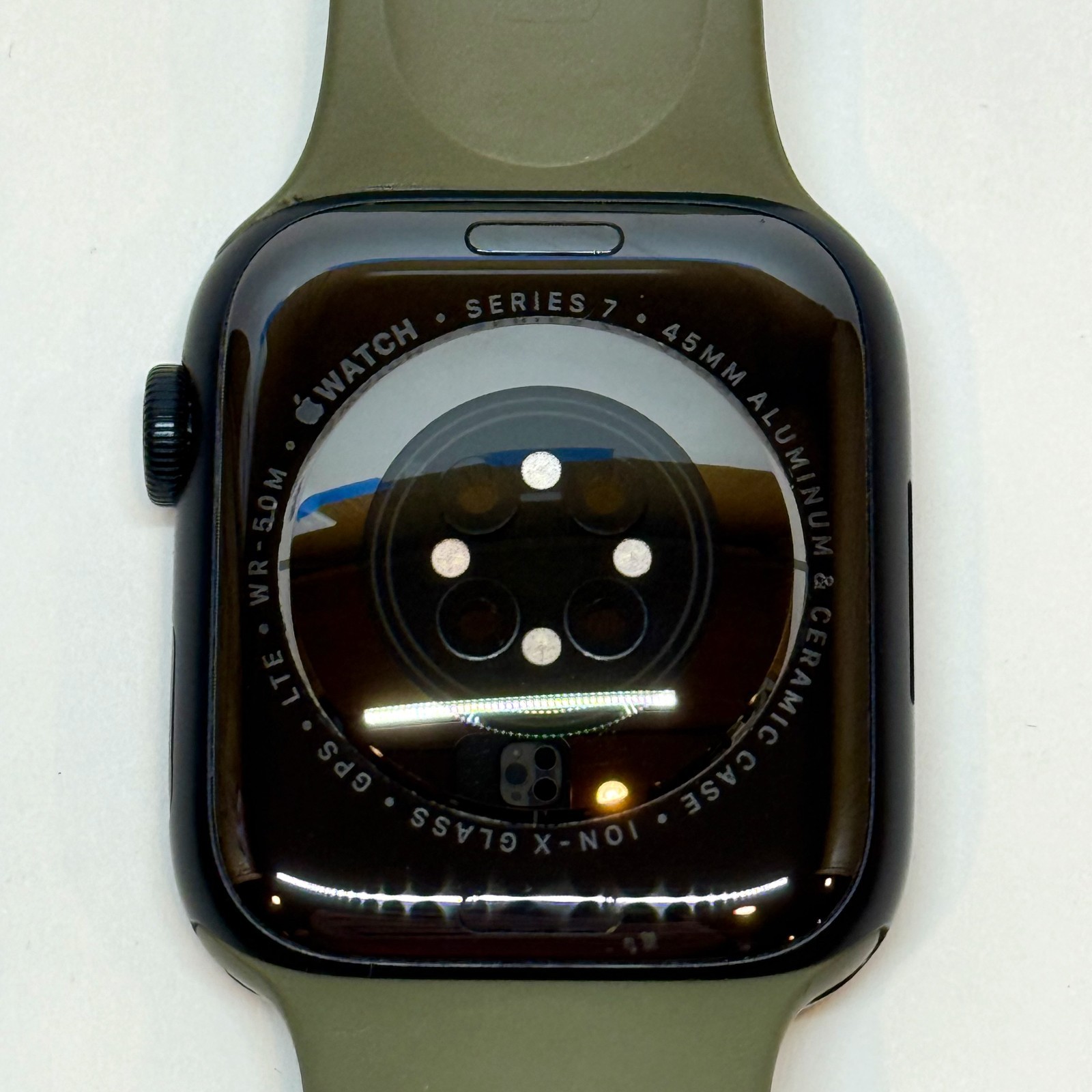 Apple Watch Series 7 45mm GPS + Cellular Midnight Aluminum + Extra Nike Band