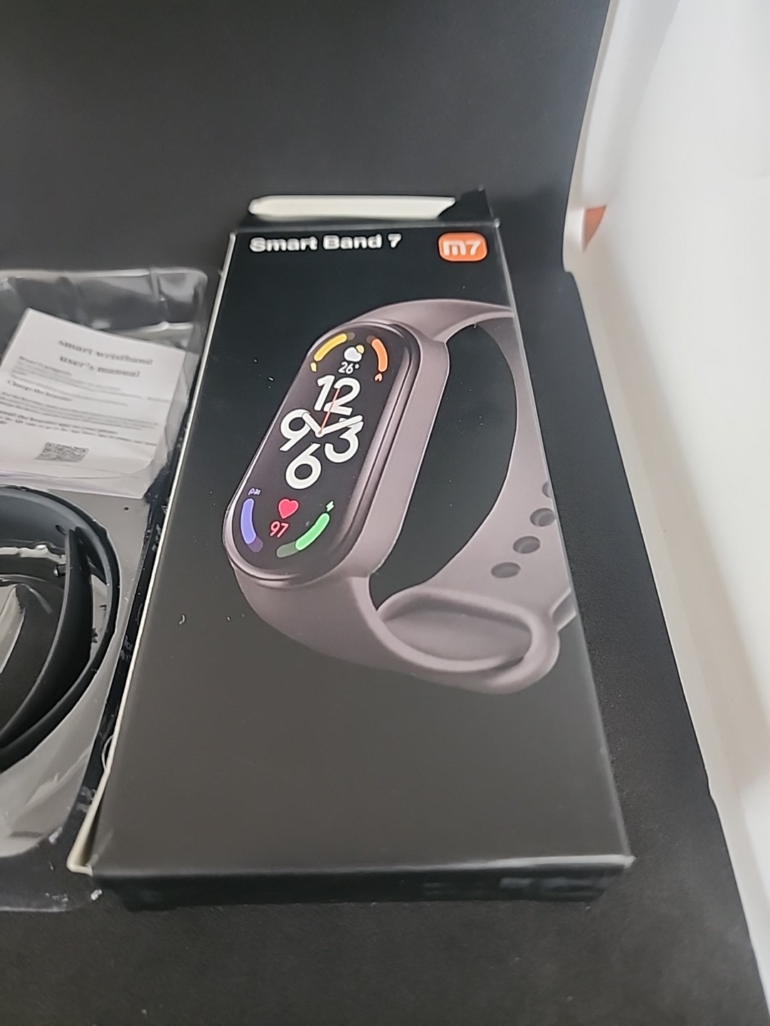Smart Band 7 Watch M7 Bracelet Fitness Activity Tracker w/ USB-New in Box
