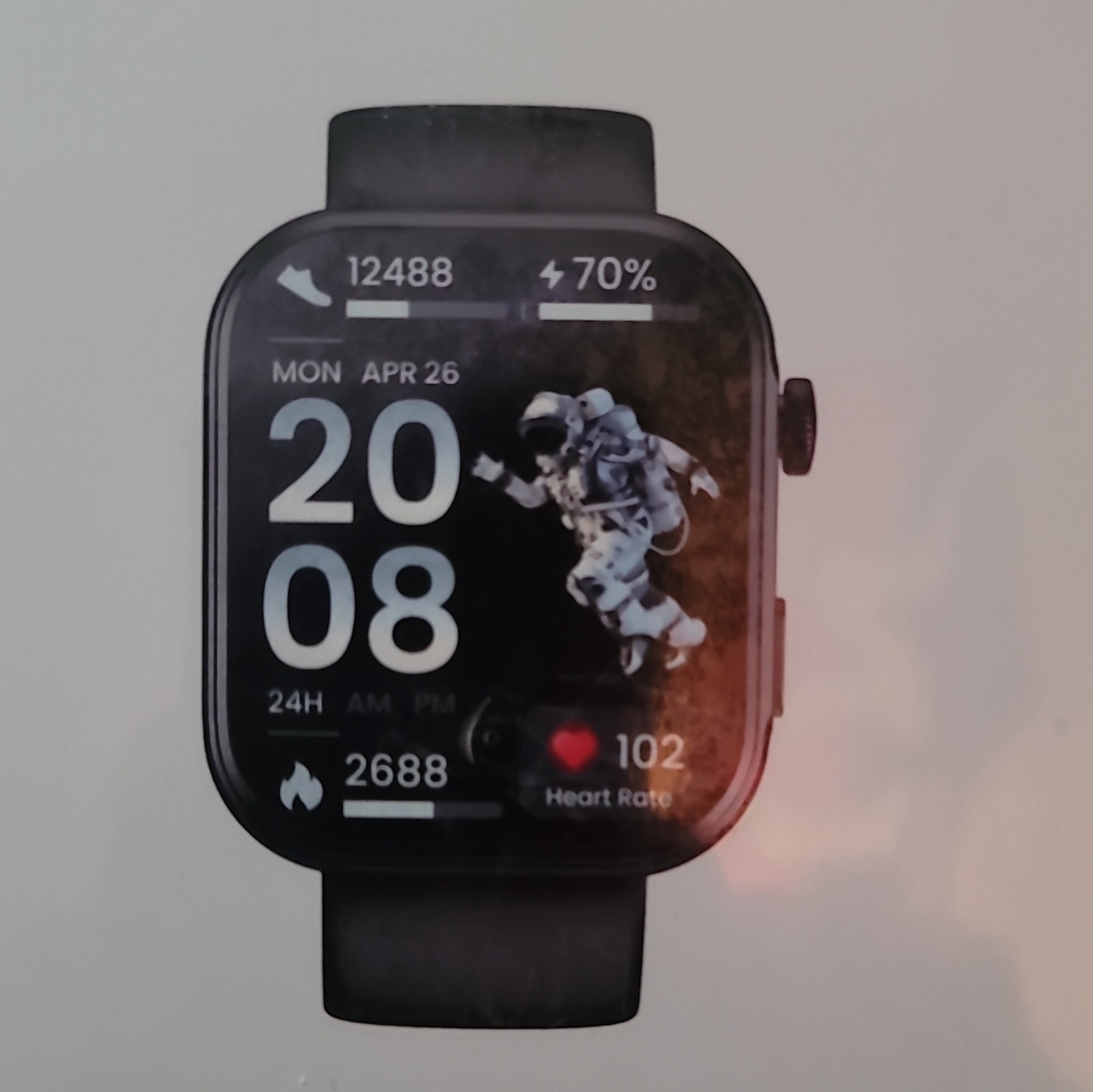TOZO S6 Smart Watch 1.85in AMOLED Heart Rate Water-Resistant Android iOS