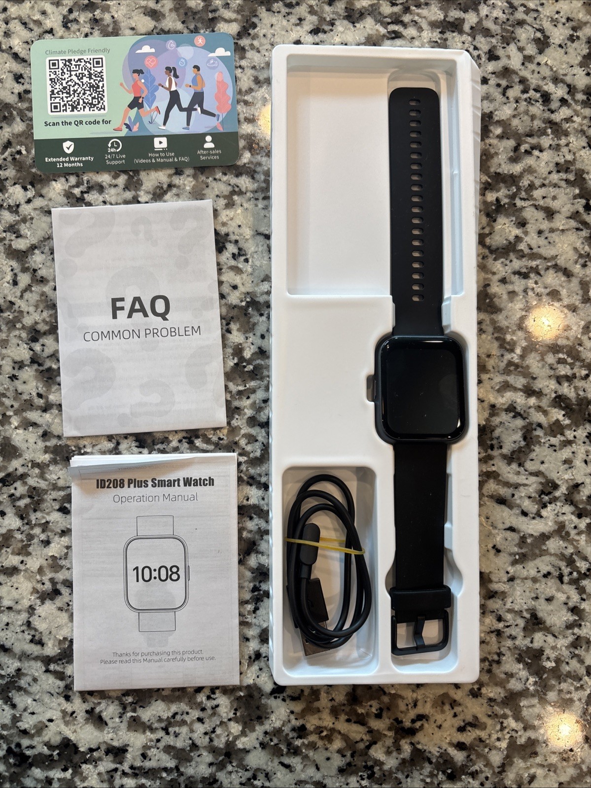 Tensky Smart Watch Answer/Make Calls Alexa Built-in Fitness Tracker iOS Android