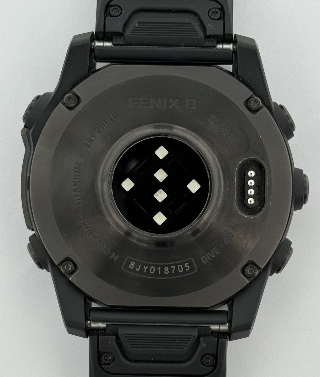 Garmin Fenix 8 AMOLED 51mm Titanium Sapphire GPS Smartwatch (A1D032891)