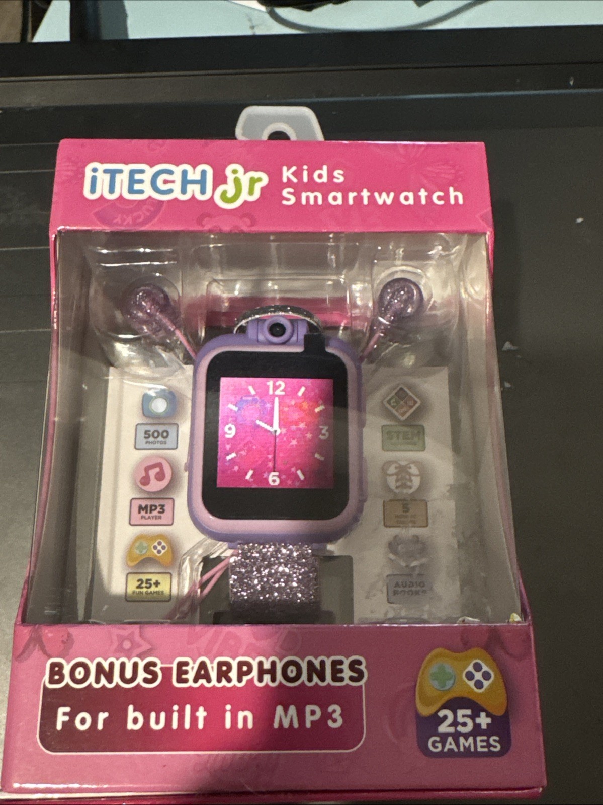 iTech Jr Kids SmartWatch Bonus Earphones