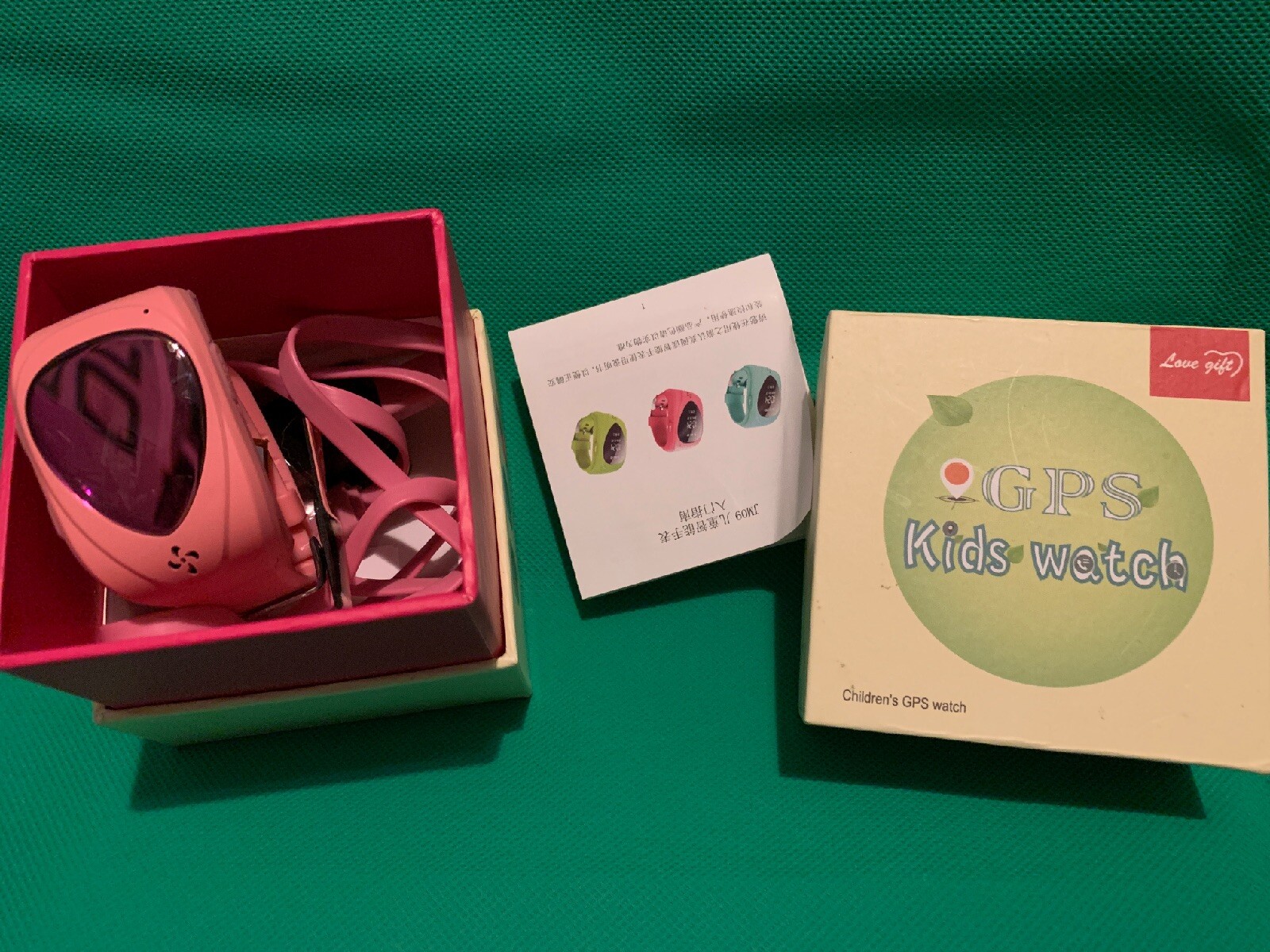 GPS Kids Watch NEW Pink