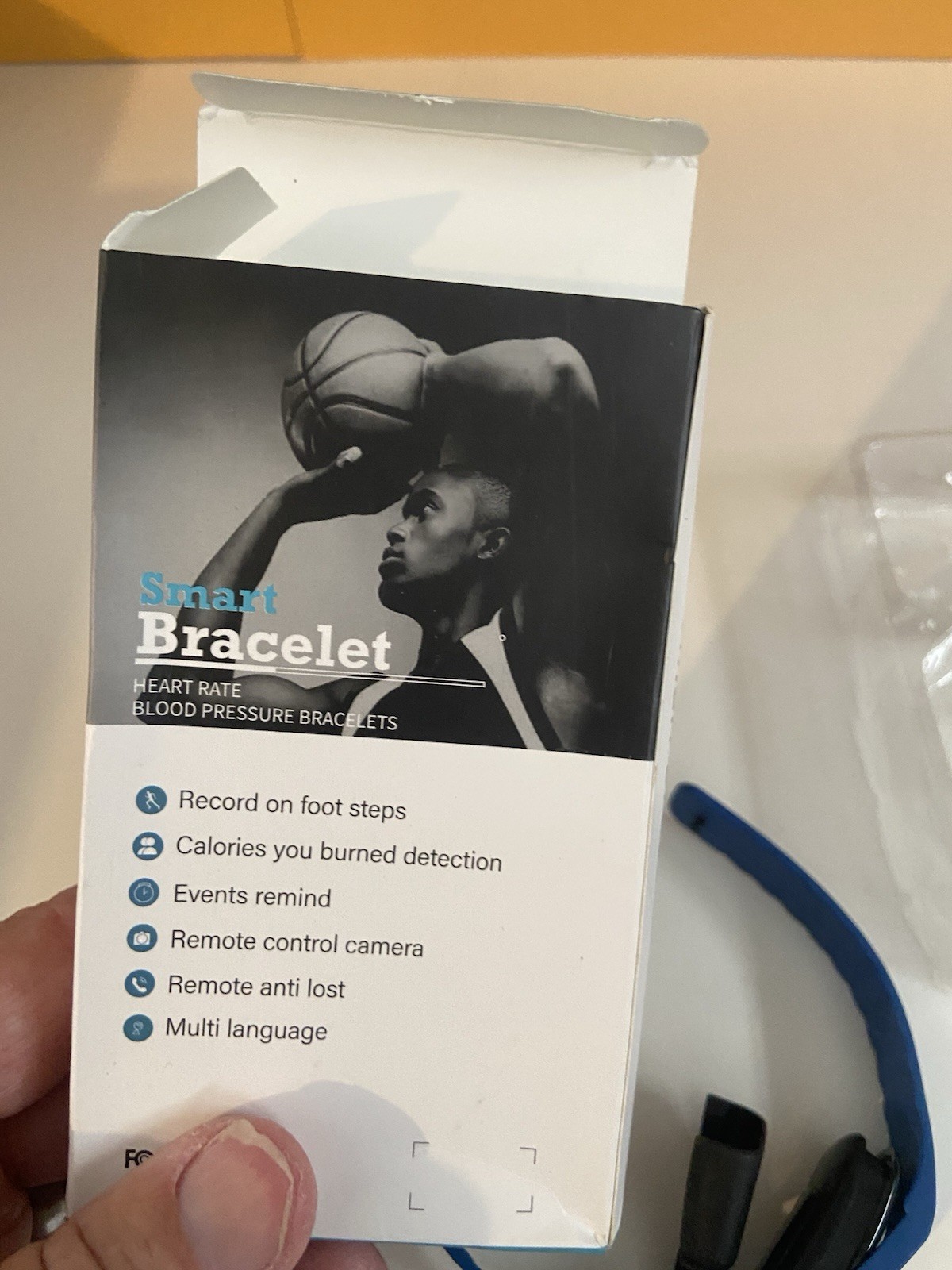 smart bracelet watch Original Box Working Condition Complete Really Nice Look
