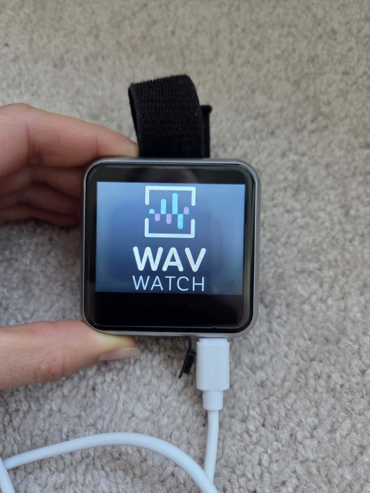 WAV Watch 1st Gen Frequency Watch – Needs New Battery / For Parts or Repair