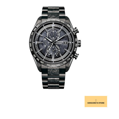 Citizen Attesa Light-Powered Eco-Drive Black AT8287-62E Men’s