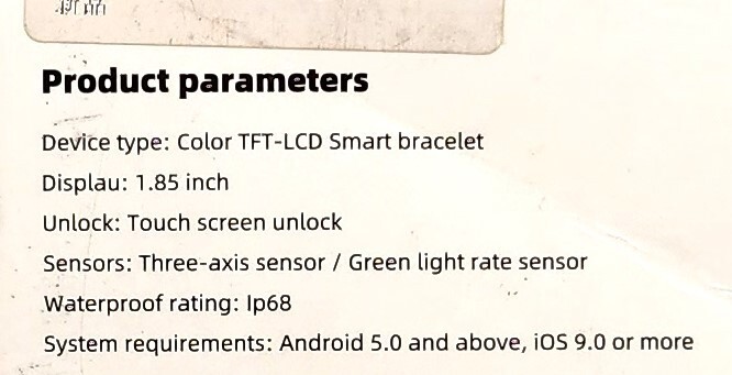 Smart Watch Fitness Tracker Calling Texts Android Apple 1.85 inch, Pink P66