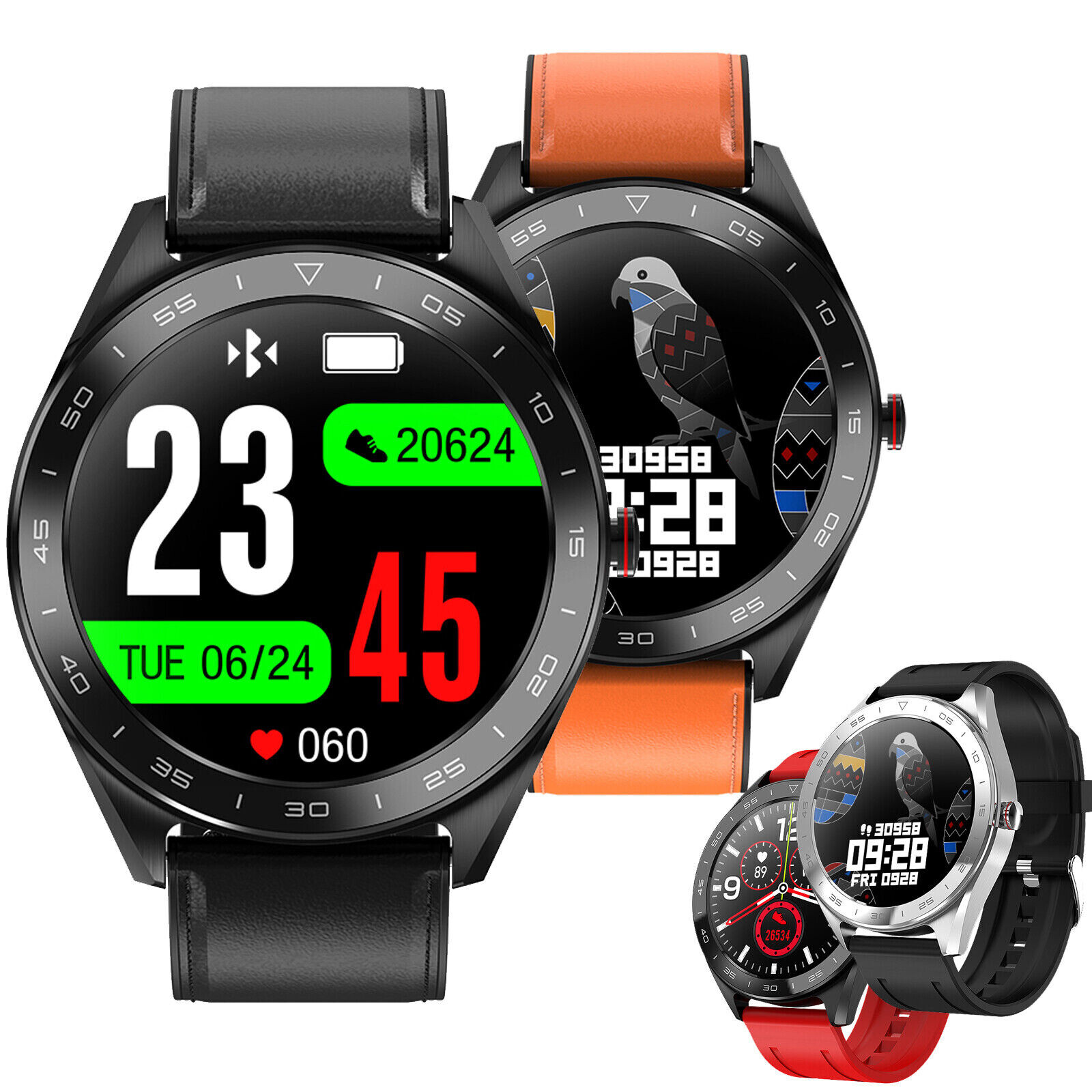 Universal Bluetooth Smart Watch Waterproof Sport Wrist Watch Color Touch Screen