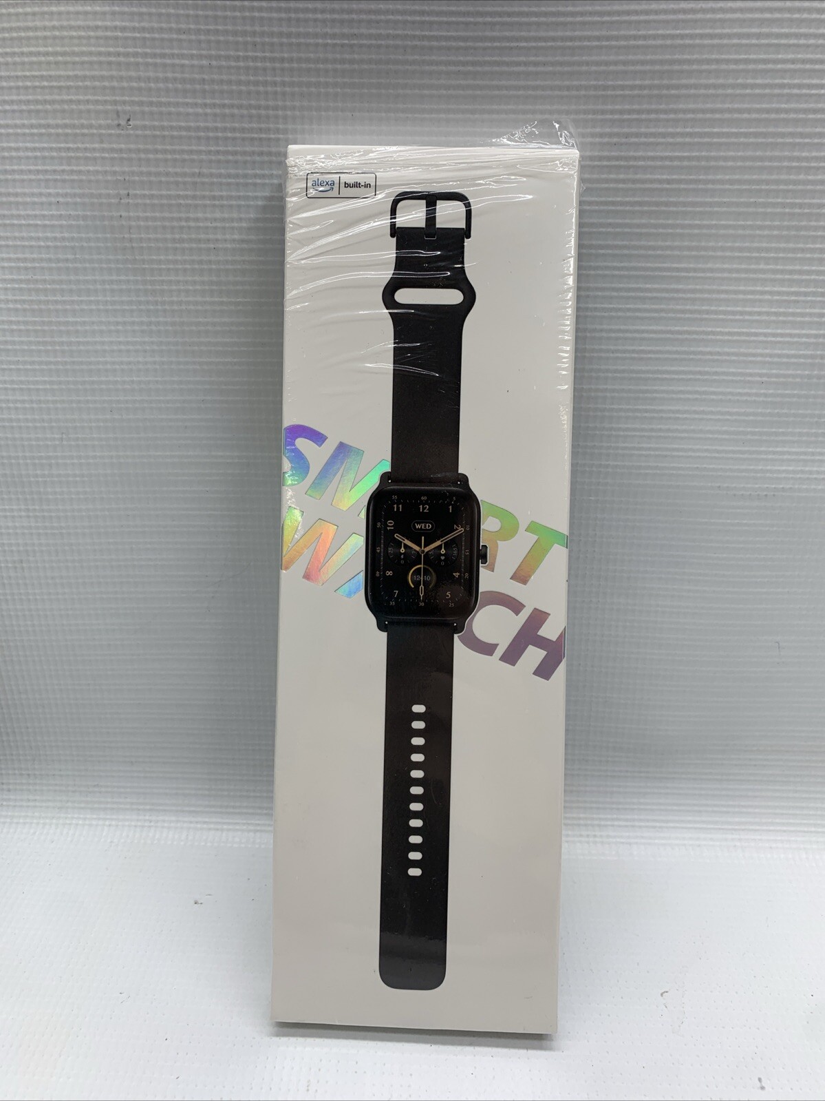 KEEPONFIT Smart Watch Answer/Make Calls, 1.85″ Aluminum Case Alexa Built-in Fitn