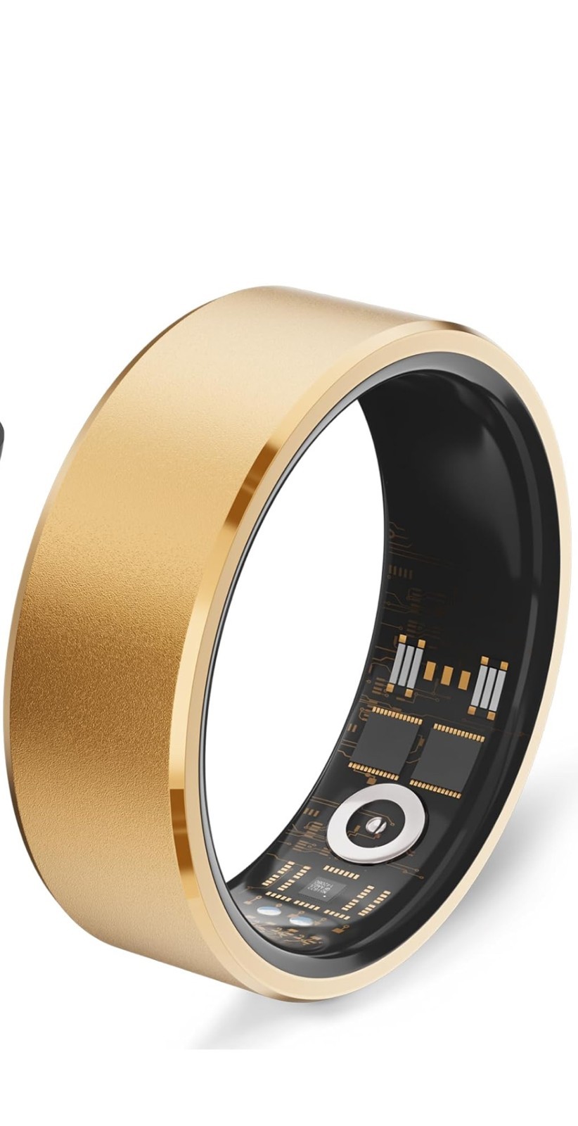 Smart Ring size 8 Android-Tracks: Heart ,Blood Oxygen, Sleep Monitoring,and more