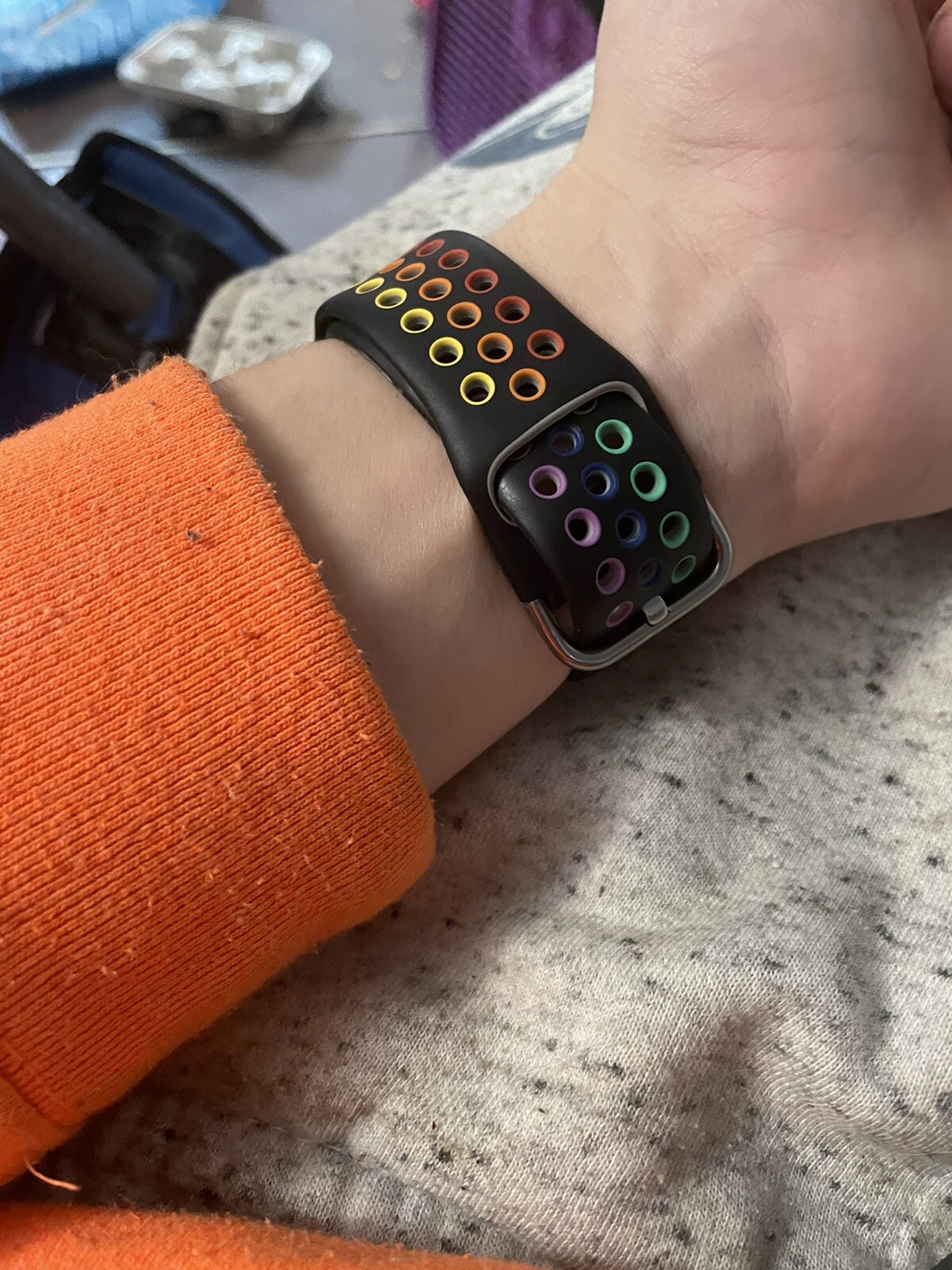 Apple Watch Series 2 42mm Space Gray Used Twice No Box. Comes With Extra Band.