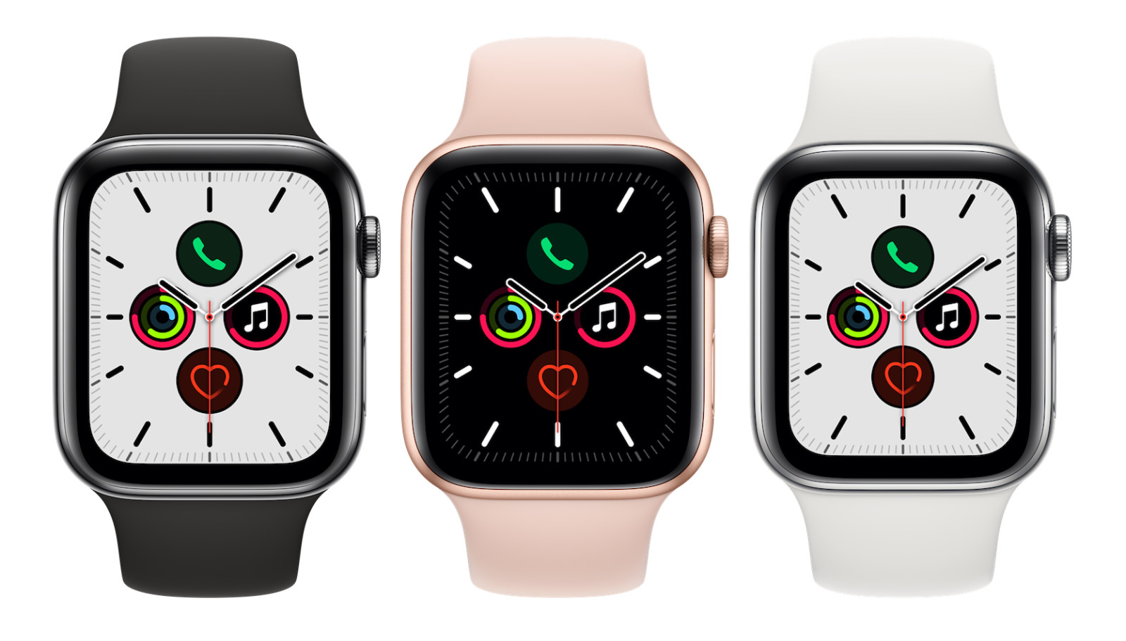 Apple Watch Series 5 Aluminum 40mm 44mm (GPS + Cellular) – USED