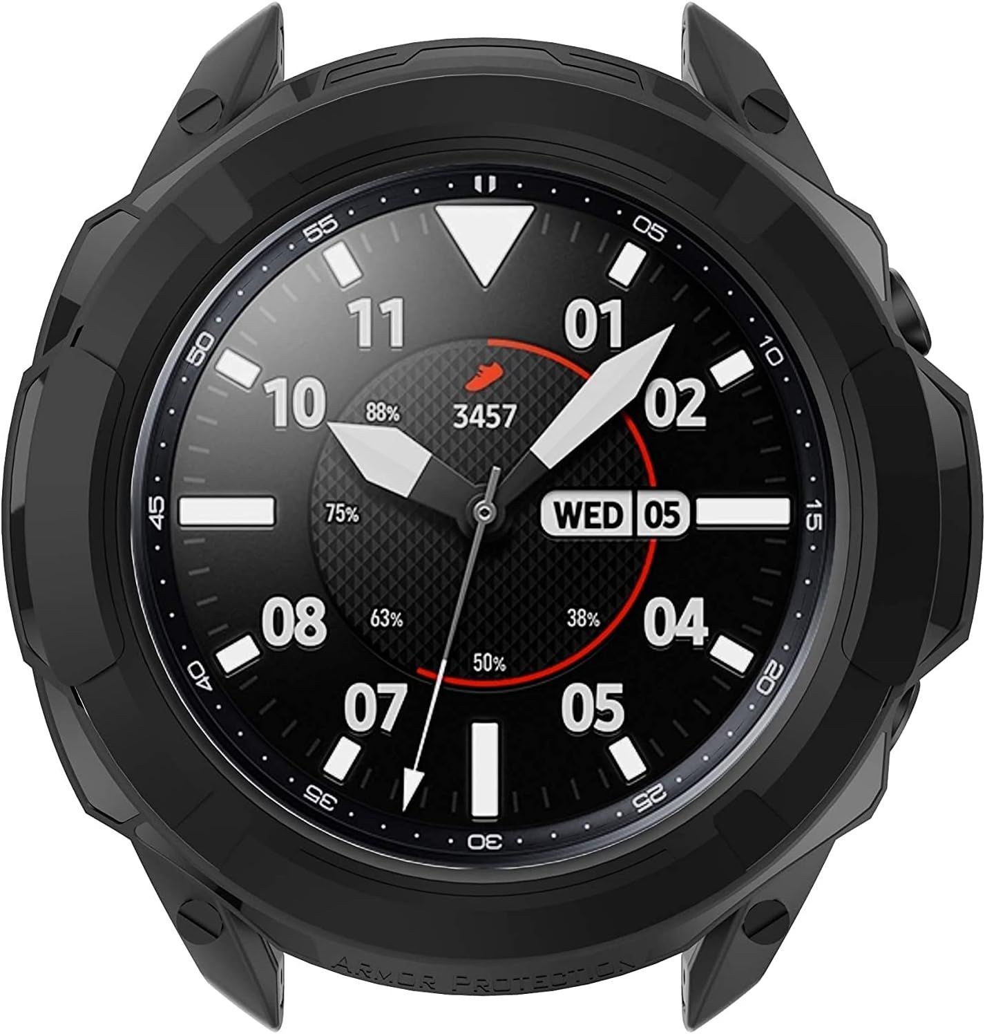 Case Only For Samsung Galaxy Watch 3 41mm 45mm TPU Full Edge Protection