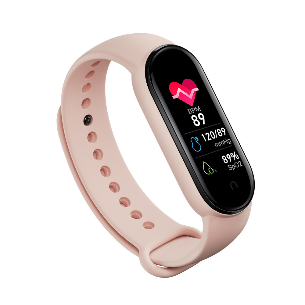 M6 Smart Bracelet Watch Fitness Tracker Heart Rate Blood Pressure Monitor IP67