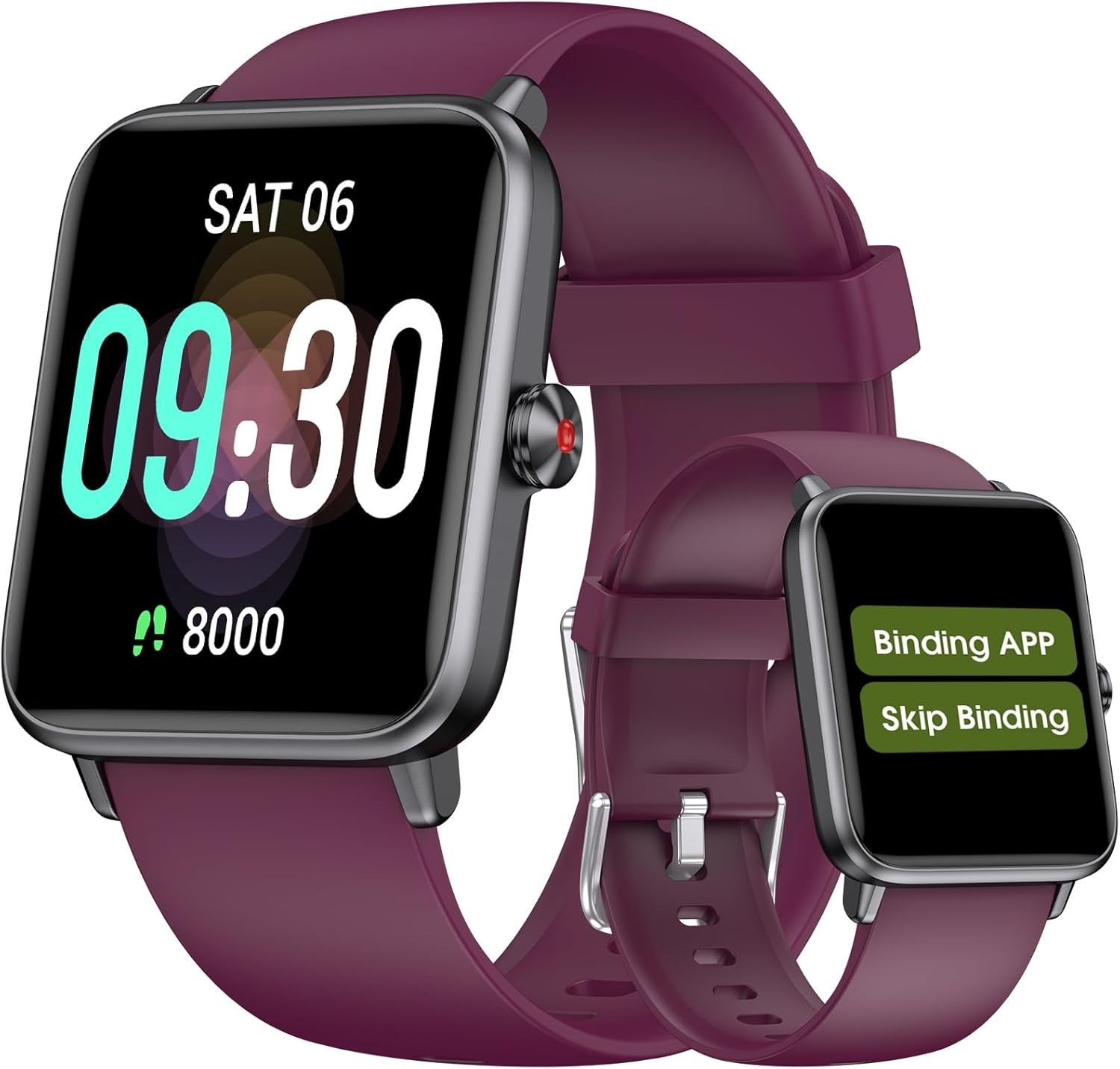 Pedometer Watch Senior Friendly No App/Phone Required, Waterproof Fitness Tracke