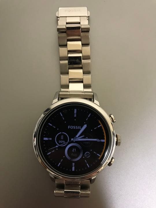 Fossil Gen 4 Q Venture HR FTW6017 Smartwatch Steel Tested Working