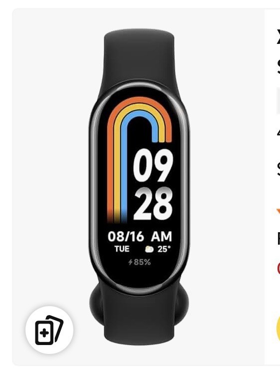 Xiaomi Mi Band 8 Smart Bracelet AMOLED Heart Rate Fitness Tracker Watch NEW