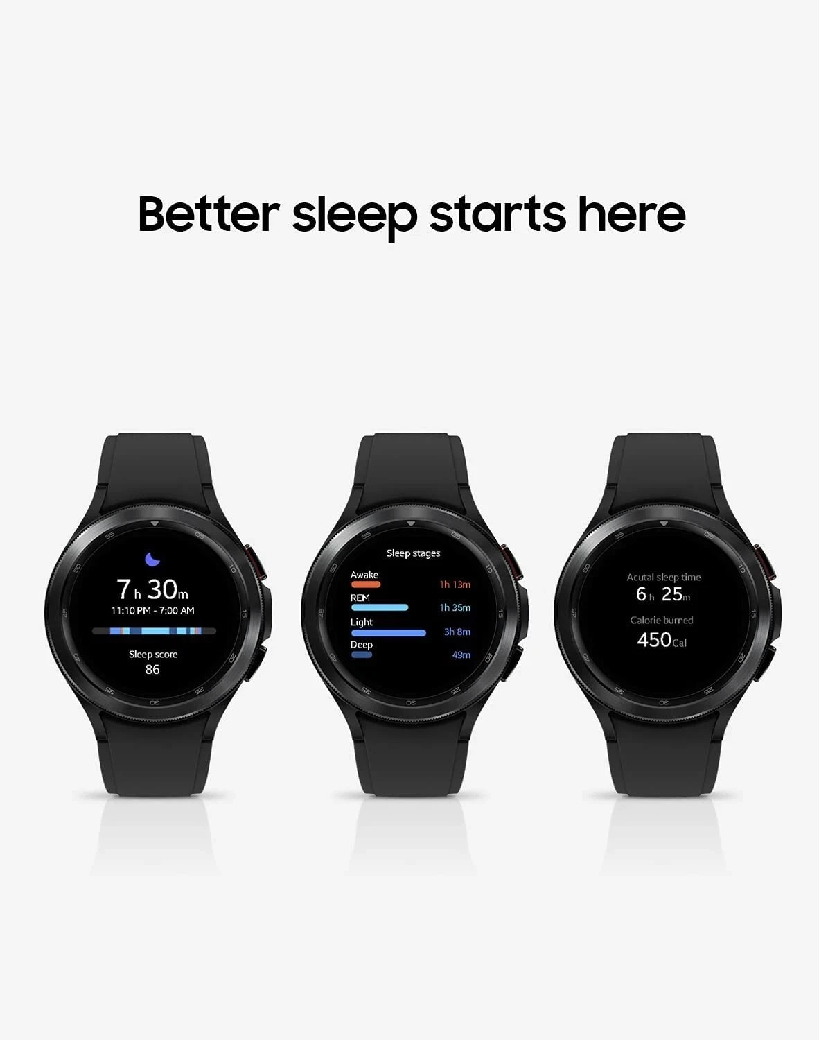 Samsung Galaxy Watch4 Classic SM-R895 46mm Stainless Steel Case with Ridge-Sport