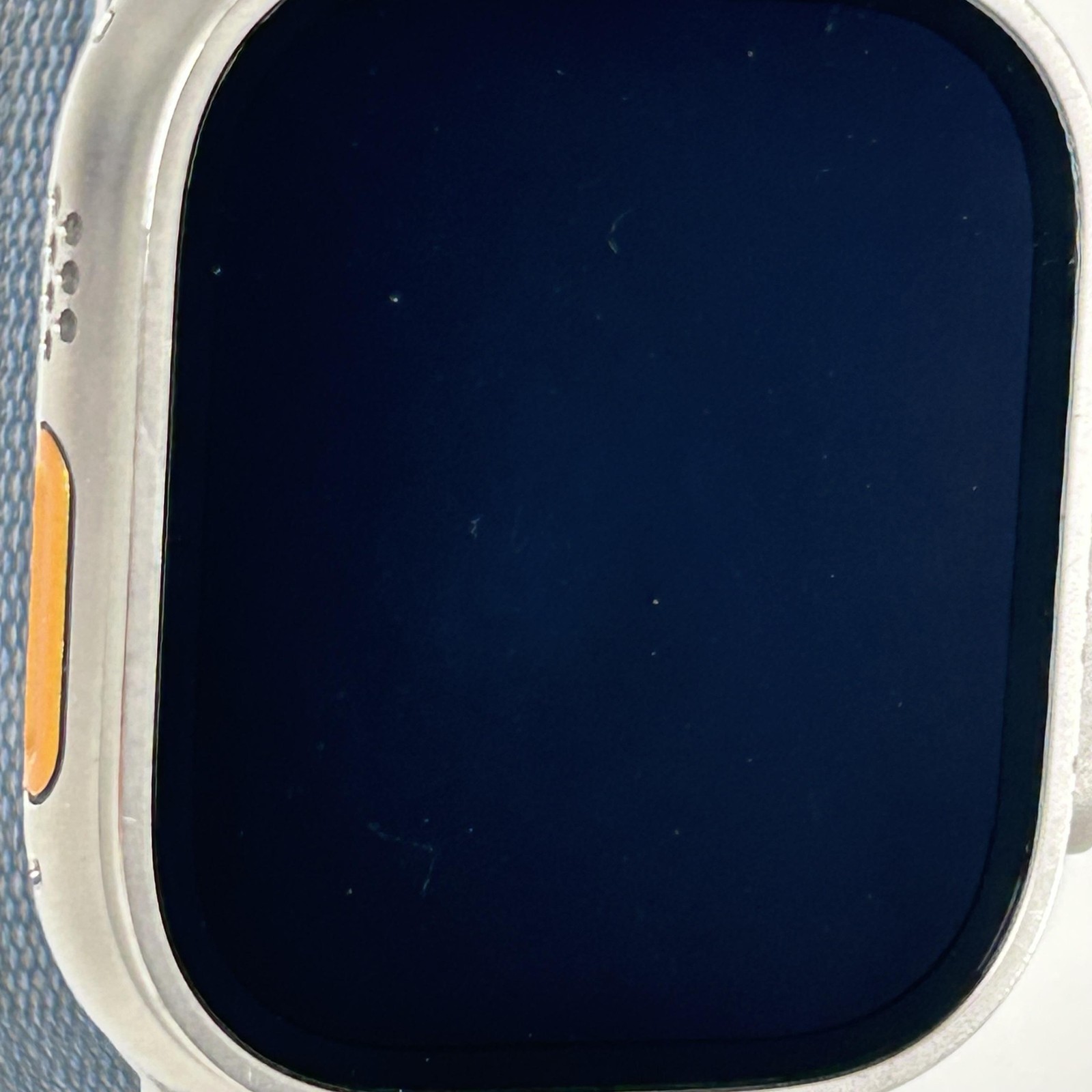 Apple Watch (Ultra) 49mm Titanium (LTE) w/Blue Alpine Loop – Very Good Condition