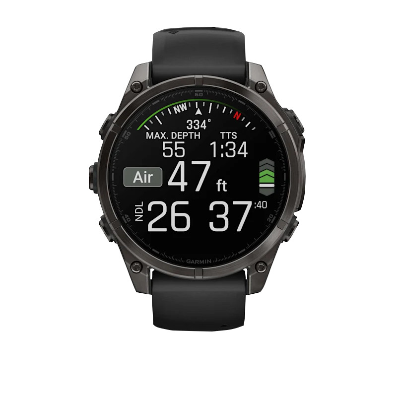 Garmin Fenix 8, 51mm AMOLED Sapphire, Carbon Gray Titanium (010-02905-20)