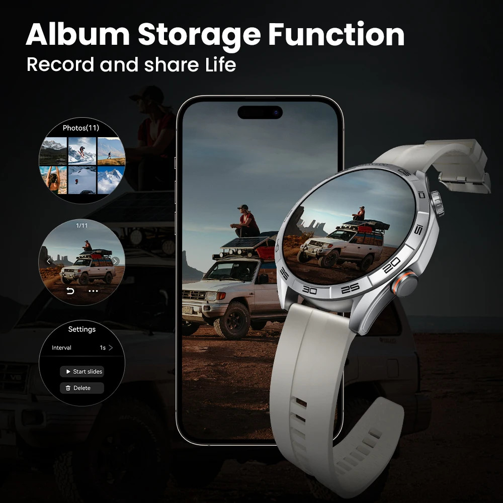 HAYLOU Solar 5 Smartwatch Bluetooth Calling 1.58″ AMOLED 60Hz 40-Day Battery