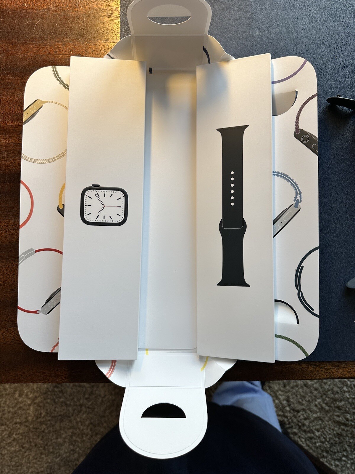 Apple Watch Series 7 45mm Aluminum Case – Sport Band – Midnight, (GPS+cellular)