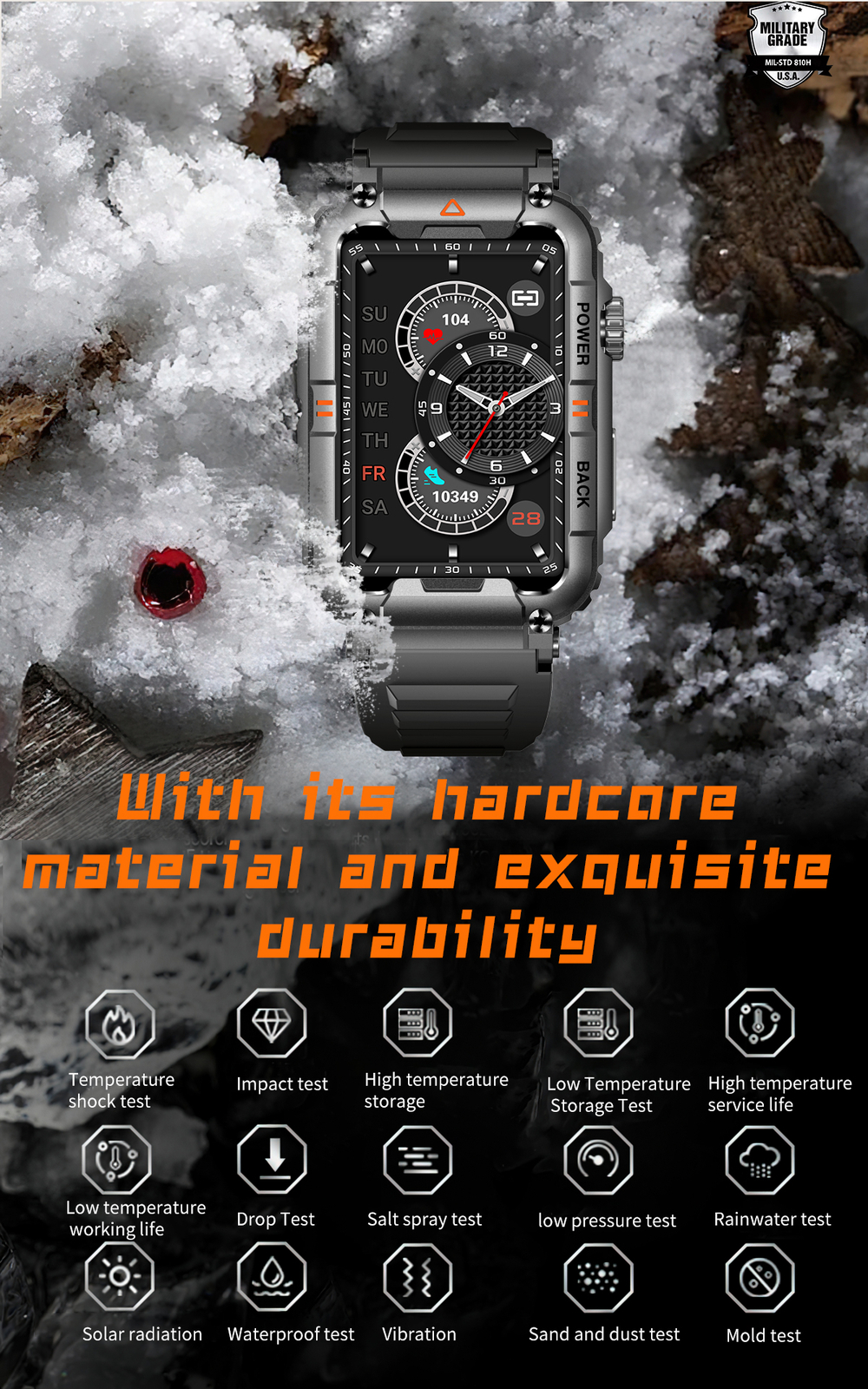 Bluetooth Call Smart Watch Men Women Sport Smartwatch For Android iOS CellPhone