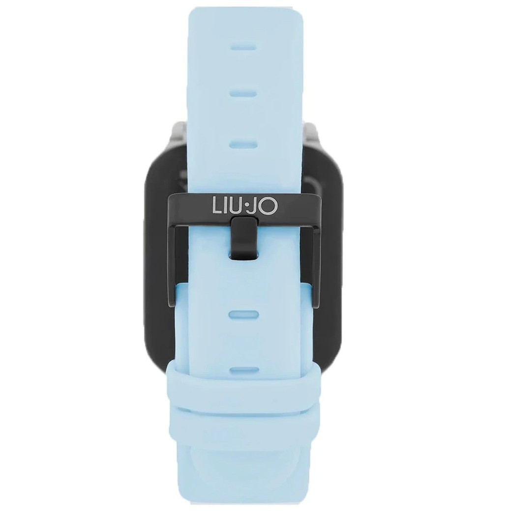 Men Women Liu Jo Rubber Smartwatch Watch Social Notifications Weather Steps Beats
