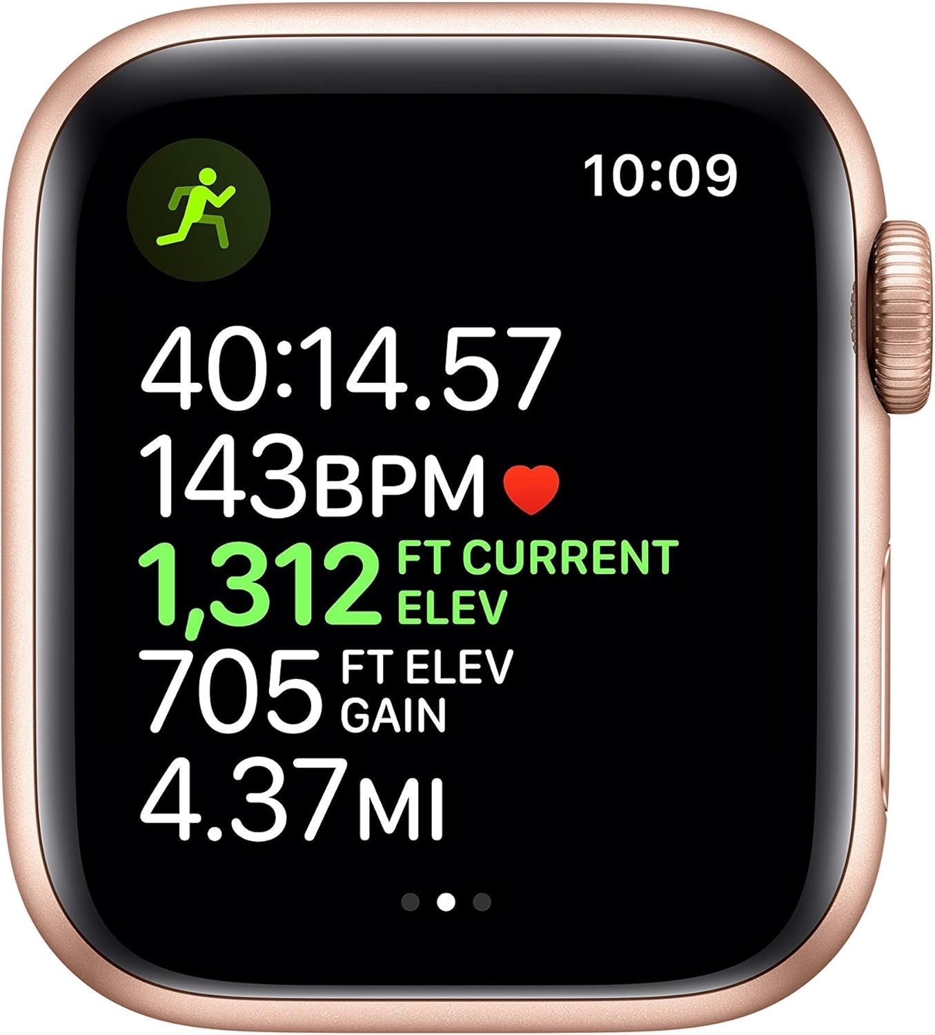 Apple Watch Series 5 (GPS) 40mm Aluminum Case Gold +SportBand Pre-Owned (Good)